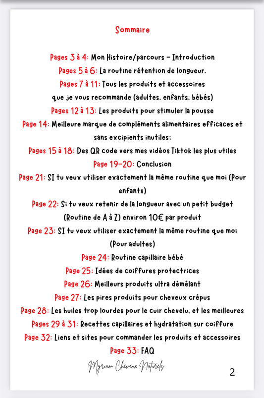 Guide complet de rétention de longueur 2026-2027 (envoi par mail immédiat) format PDF